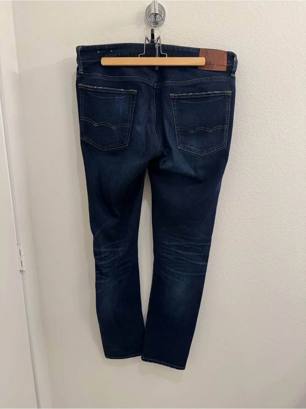 American Eagle Outfitters Dark Blue Slim Stretch Jeans